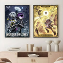 DecorBites™ Modern Murder Drones Poster - Home Decor