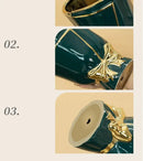 DecorBites™ Modern Nordic Ceramic Tulip Vase for Home Decor