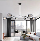 DecorBites™ Modern Nordic Glass Chandeliers LED Ceiling Lamps