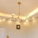 DecorBites™ Modern Nordic Glass Chandeliers with LED