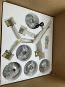 DecorBites™ Modern Nordic Glass Chandeliers with LED