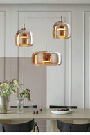 DecorBites™ Modern Nordic Glass Pendant Lamp