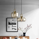 DecorBites™ Modern Nordic Glass Pendant Light for Kitchen & Restaurant