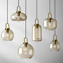DecorBites™ Modern Nordic Glass Pendant Light for Kitchen & Restaurant