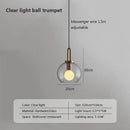 DecorBites™ Modern Nordic Glass Pendant Light for Kitchen & Restaurant