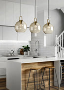 DecorBites™ Modern Nordic Glass Pendant Light for Kitchen & Restaurant