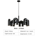 DecorBites™ Modern Nordic LED Ceiling Chandelier Light