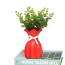 DecorBites™ Modern Nordic Mini White Flower Vase Home Decor