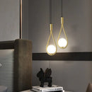 DecorBites™ Modern Nordic Pendant Light in Black or Gold