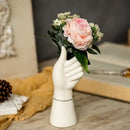 DecorBites™ Modern Nordic Style Ceramic Hand Vase