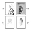 DecorBites™ Modern Pink Aesthetic Wall Art Set