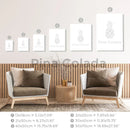 DecorBites™ Modern Pink Wall Art for Minimalist Bedroom