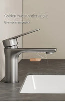 DecorBites™ Modern Stainless Steel Bathroom Sink Faucet