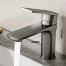 DecorBites™ Modern Stainless Steel Bathroom Sink Faucet