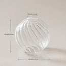 DecorBites™ Modern Transparent Glass Vases Set for Home
