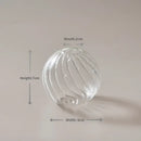 DecorBites™ Modern Transparent Glass Vases Set for Home