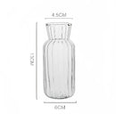 DecorBites™ Modern Transparent Glass Vases Set for Home
