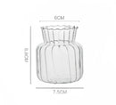 DecorBites™ Modern Transparent Glass Vases Set for Home