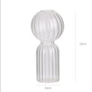 DecorBites™ Modern Transparent Glass Vases Set for Home