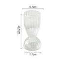 DecorBites™ Modern Transparent Glass Vases Set for Home