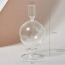 DecorBites™ Modern Transparent Glass Vases Set for Home