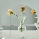 DecorBites™ Modern Transparent Glass Vases Set for Home
