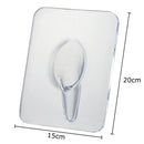 DecorBites™ Modern Transparent Square Vase for Flowers