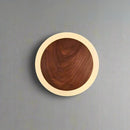 DecorBites™ Modern Walnut LED Wall Light