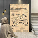 DecorBites™ Monaco Grand Prix Racing Wall Art Canvas