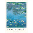 DecorBites™ Monet Wildflower Poster Print for Home Decor