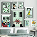 DecorBites™ Monopoly Millionaire Canvas Wall Art
