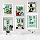 DecorBites™ Monopoly Millionaire Canvas Wall Art