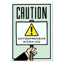 DecorBites™ Monopoly Millionaire Cartoon Canvas Wall Art