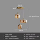 DecorBites™ Moroccan Amber Modern Nordic Pendant Light