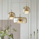 DecorBites™ Moroccan Amber Modern Nordic Pendant Light