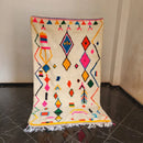 DecorBites™ Moroccan Handmade Azilal rug 2.5m x 1.5m