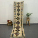 DecorBites™ Moroccan Handmade Azilal Rug 3m x 0.7m
