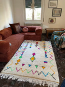DecorBites™ Moroccan Handmade Azilal rug handmade