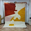 DecorBites™ Moroccan Handmade Beni Ouarain Carpet 2.5m x 1.5m