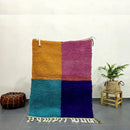 DecorBites™ Moroccan Handmade Beni Ouarain Rug 1.5m / 1m