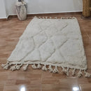 DecorBites™ Moroccan Handmade Beni Ouarain Rug 1.5m x 1m