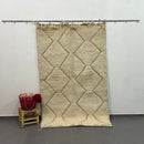 DecorBites™ Moroccan Handmade Carpet Beni Ouarain 2.5m x 1.5m