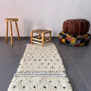 DecorBites™ Moroccan Handmade Small Beni Ouarain rug 1m / 70cm