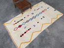DecorBites™ Moroccan Handmade Traditional Azilal Rug 246 X 143 Cm