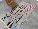 DecorBites™ Moroccan Handmade Traditional Azilal Rug 252 X 146 Cm
