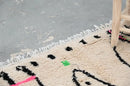 DecorBites™ Moroccan Handmade Traditional Azilal rug 256 X 136 Cm