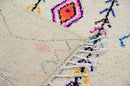 DecorBites™ Moroccan Handmade Traditional Azilal Rug 260 X 145 Cm