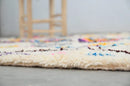 Handmade traditional azilal rug multi color living room decor