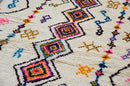 Handmade traditional azilal rug multi color living room decor