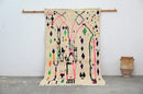 DecorBites™ Moroccan Handmade Traditional Azilal Rug 274 X 145 Cm